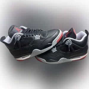 AIR JORDAN 4 RETRO - BRED REIMAGINED